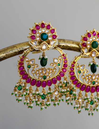 KUNDAN EARRINGS - 2201