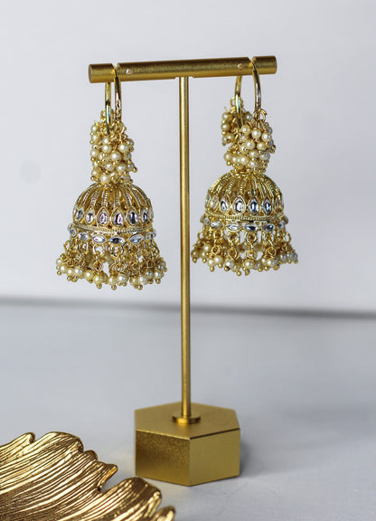 GOLD HOOP JHUMKE