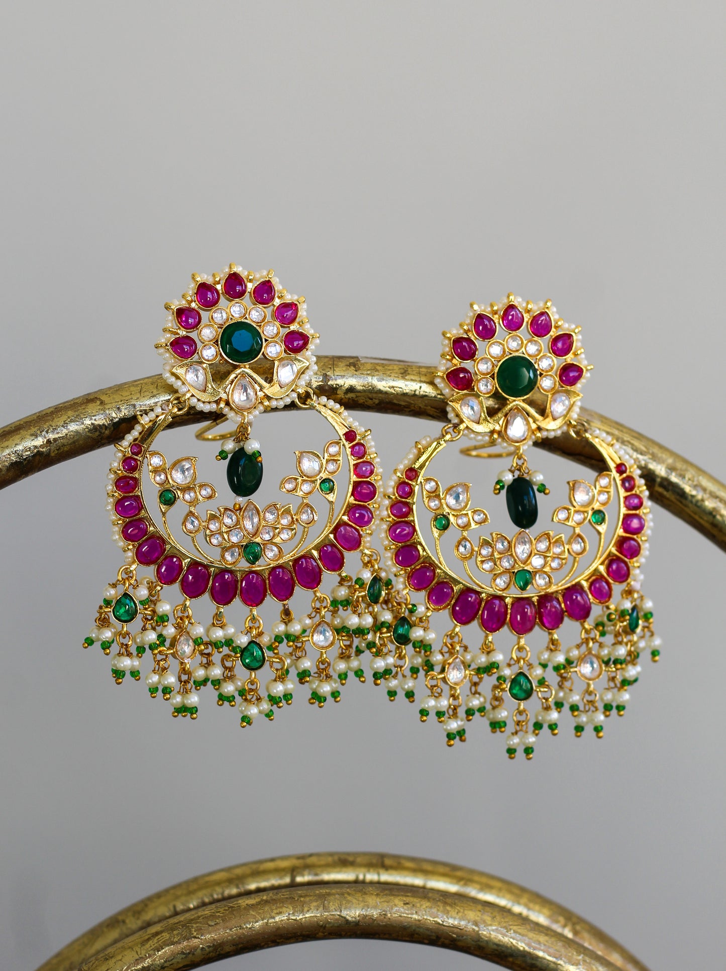 KUNDAN EARRINGS - 2201