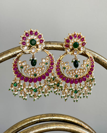 KUNDAN EARRINGS - 2201